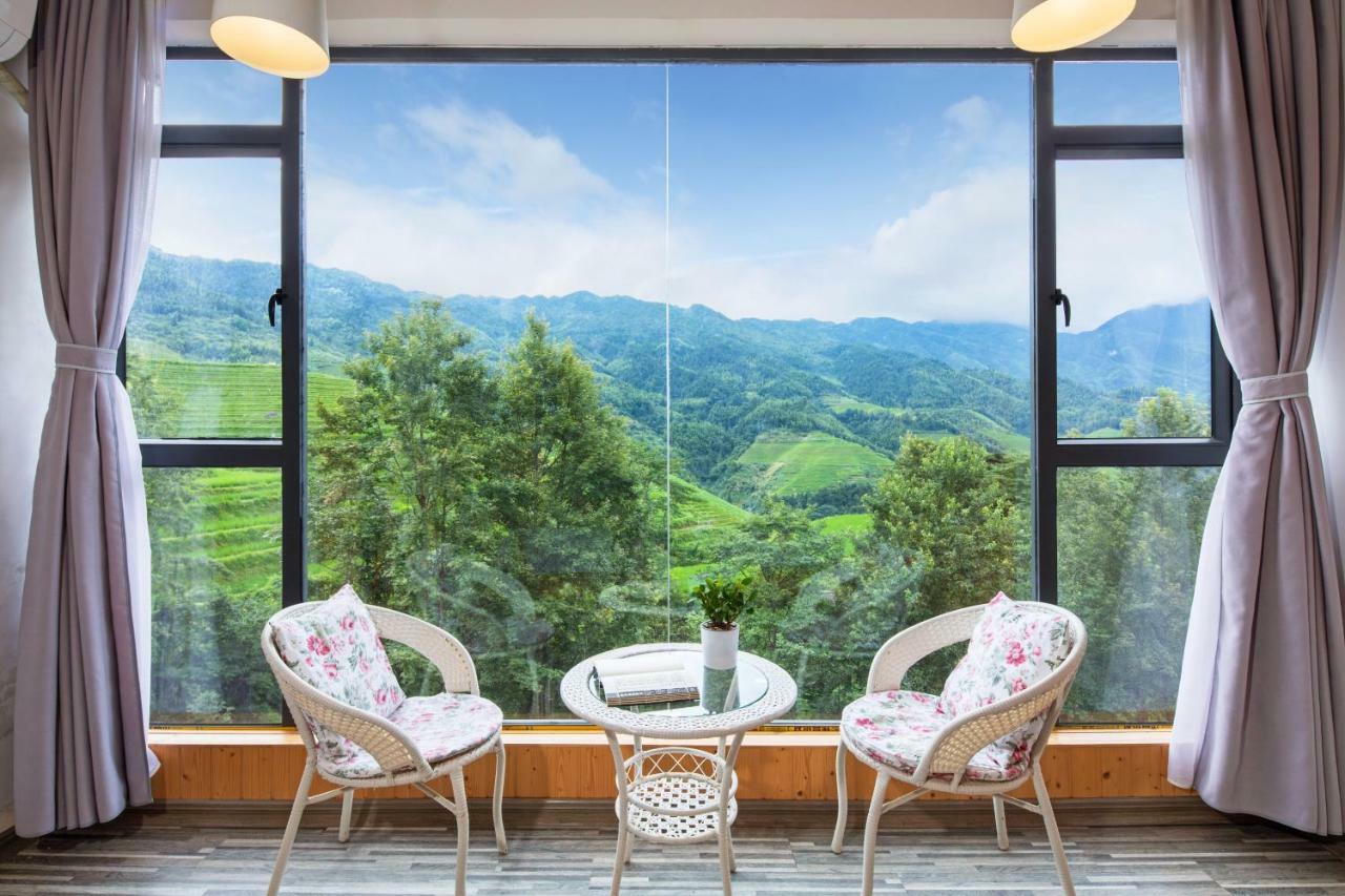 Rice Fields Guesthouse Луншэн Экстерьер фото